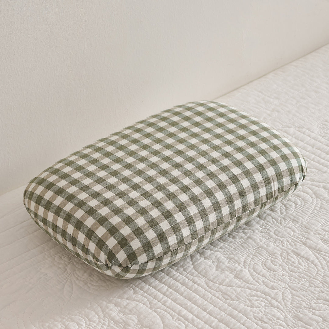 Komfortpute med rutete design Skanto