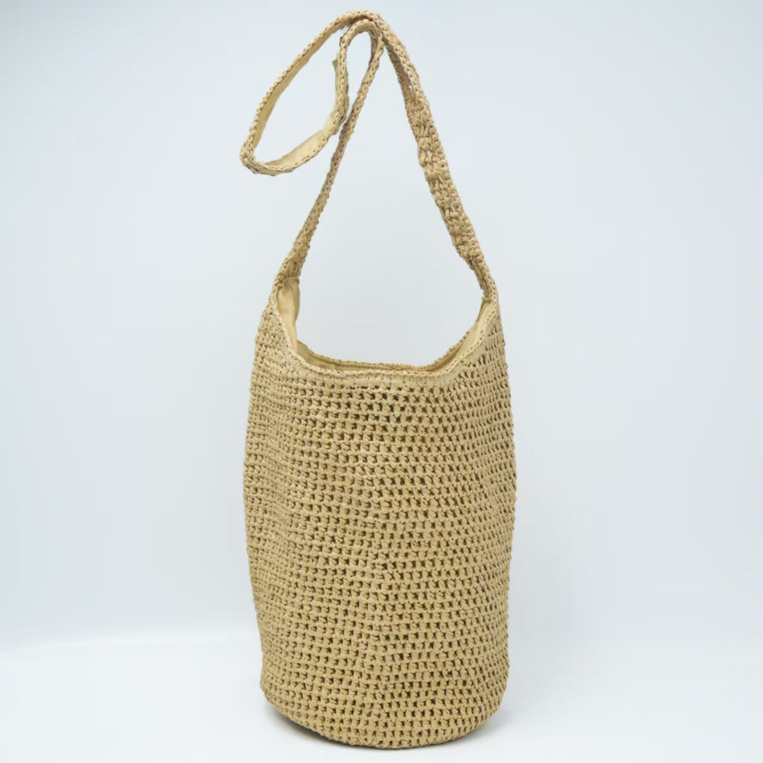 Håndknyttede skulderveske med moderne design Skanto
