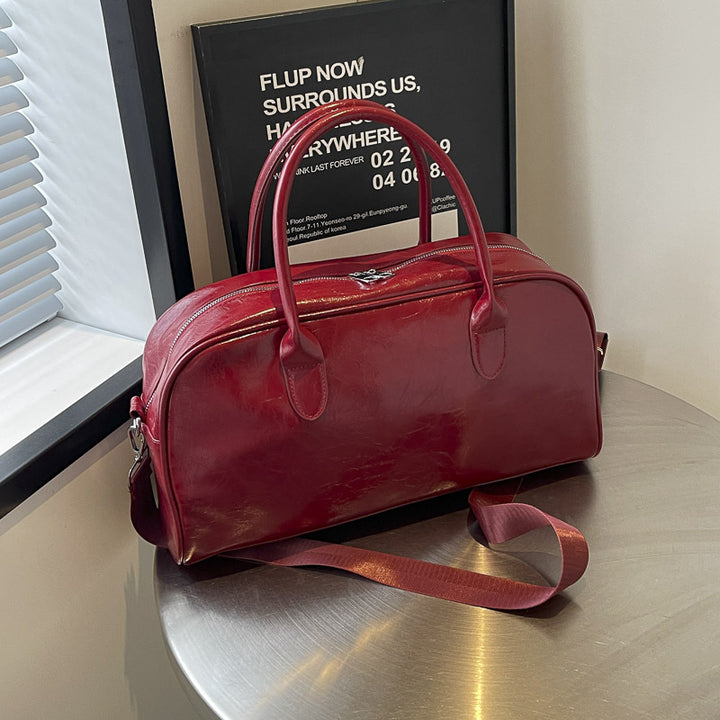 Elegant helgetaske i vintage-stil Skanto