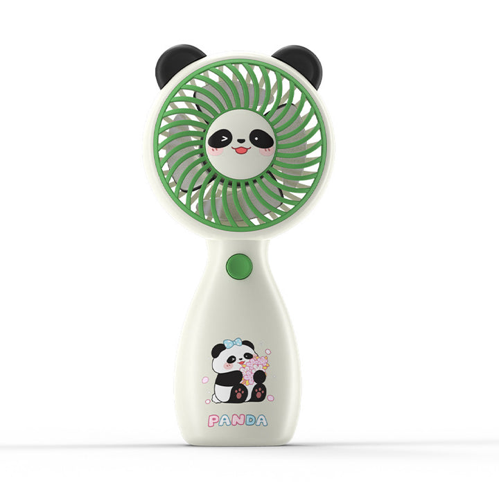 Dame Bærbar Håndvifte med søtt Panda-design Skanto
