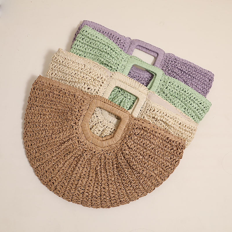 Stilig Rattanveske med Unikt Design Skanto