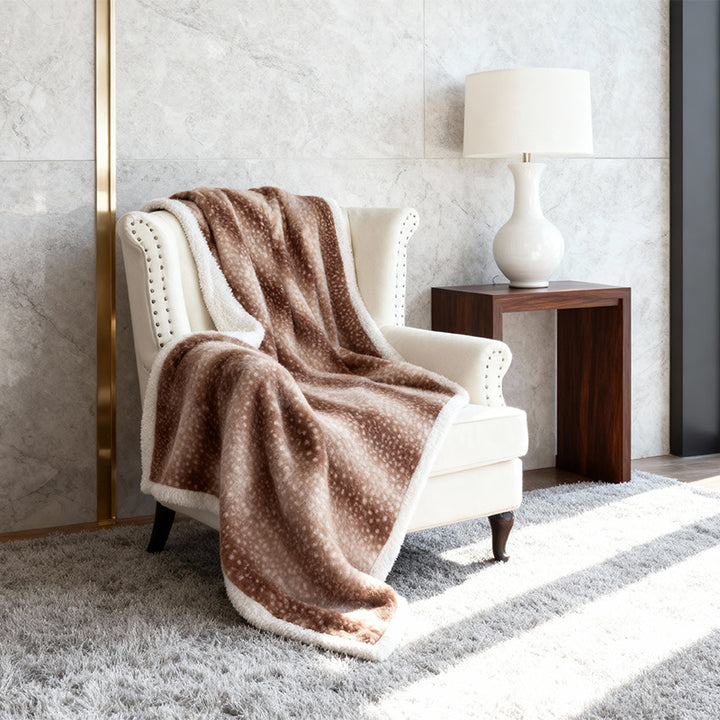 Damer Koselig Hundeteppe med myk Fleece og moderne Design Skanto
