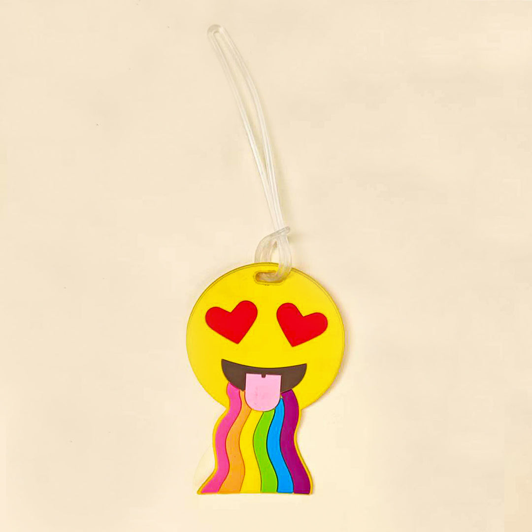Unisex Bag Tag i Emojidesign Skanto