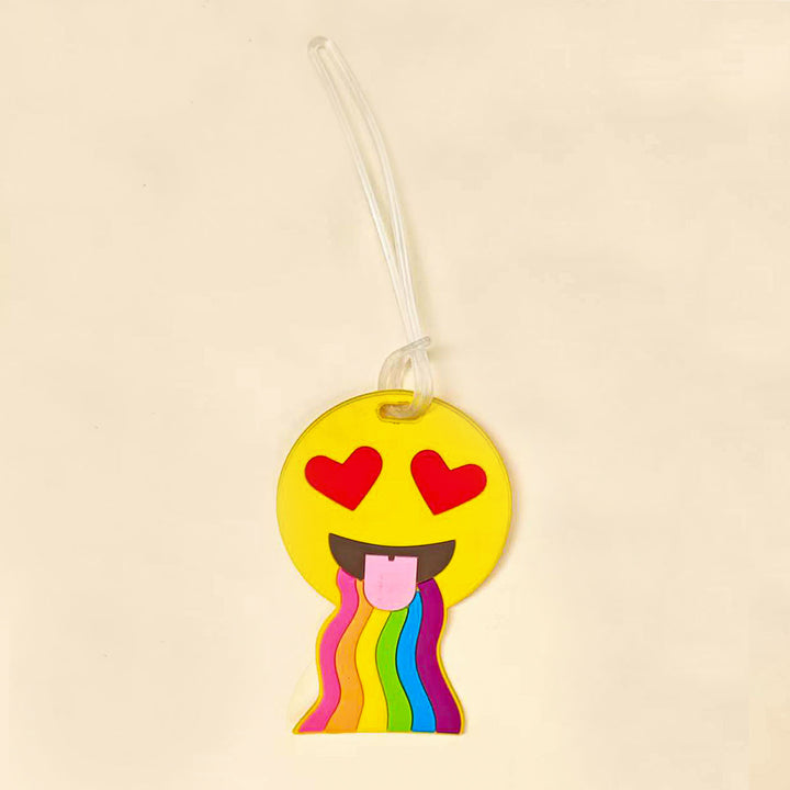 Unisex Bag Tag i Emojidesign Skanto