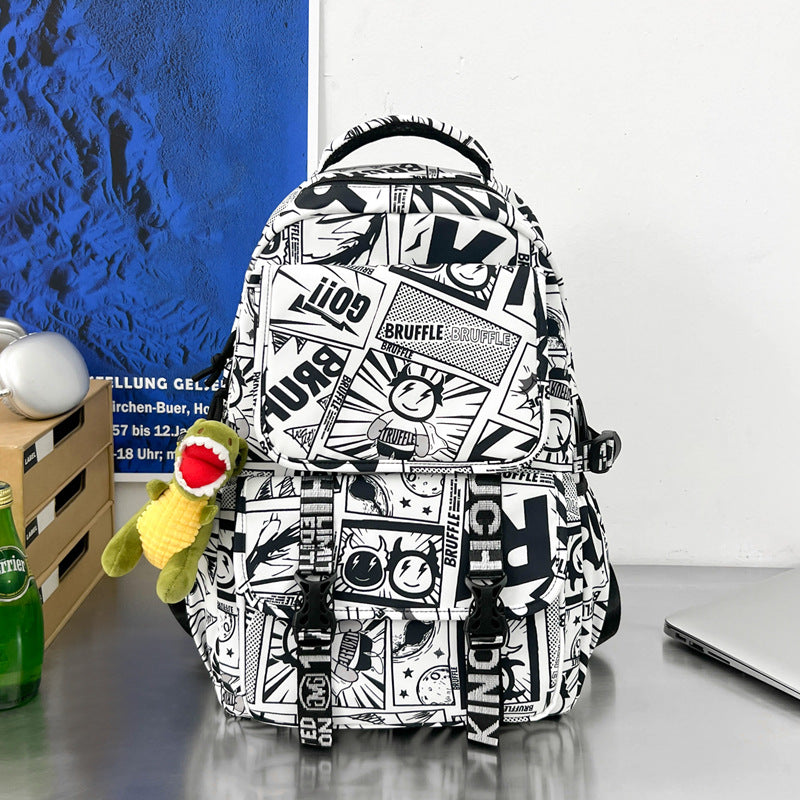 Grafisk trykk High-Capacity skole ryggsekk