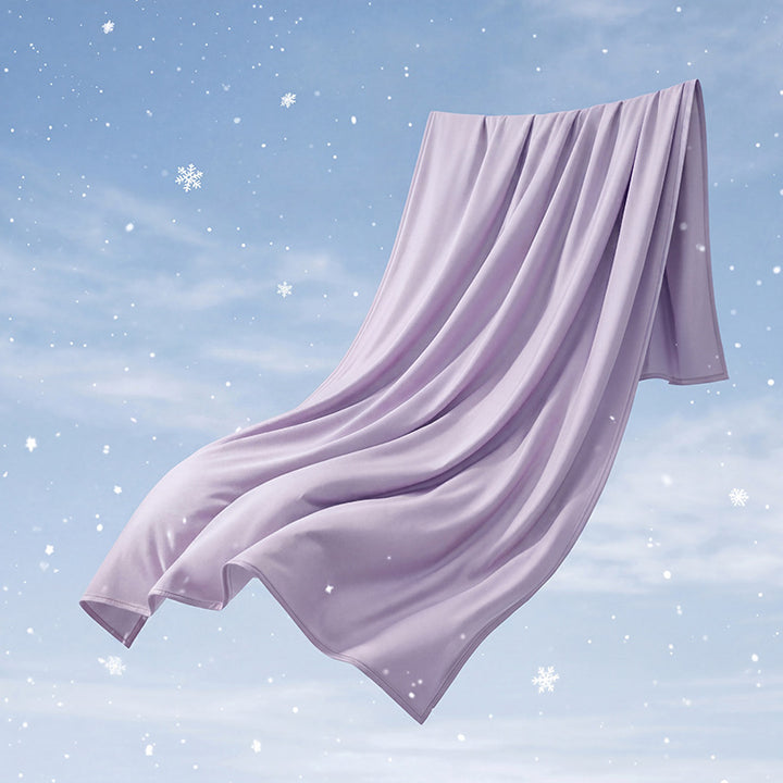Unisex nan termoregulerende Kasjmir-optikk Kosepledd i mikrofiber ekstra stor Skanto