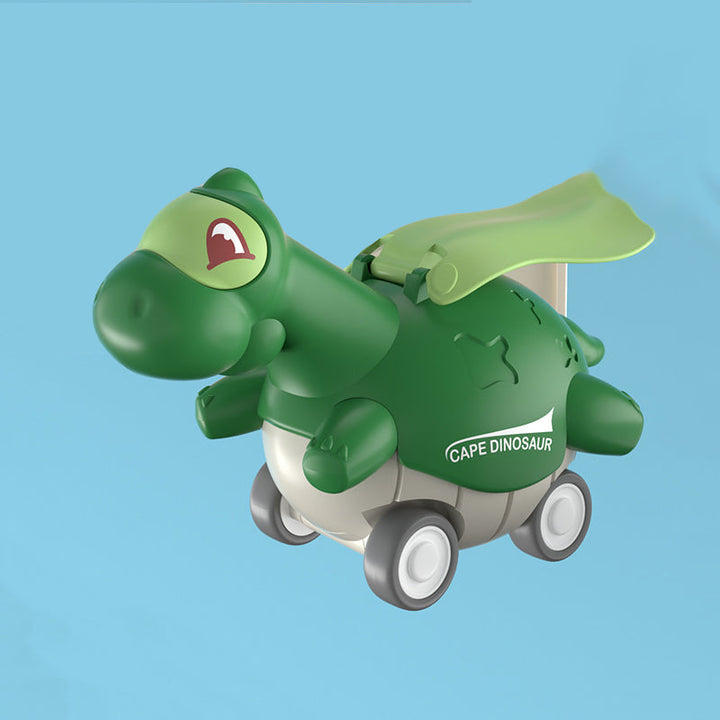 Skanto | Dinosaur Bil Leketøy med Trykk Mekanisme