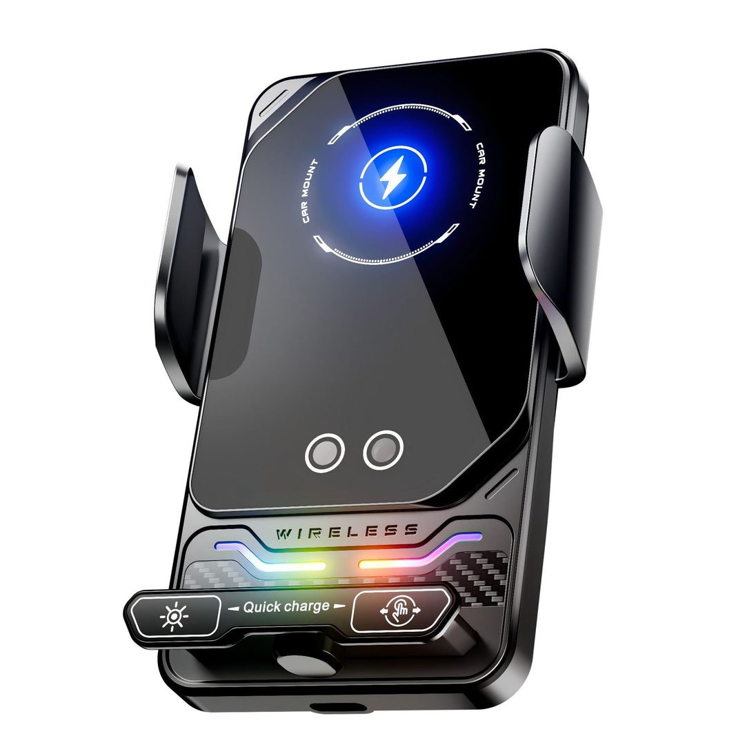 Unisex Qi-kompatibel smarttelefonholder med automatisk festing Skanto