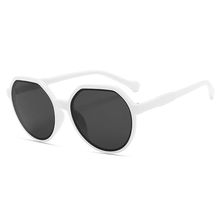 Dame moteriktig åttekantet solbrille Skanto