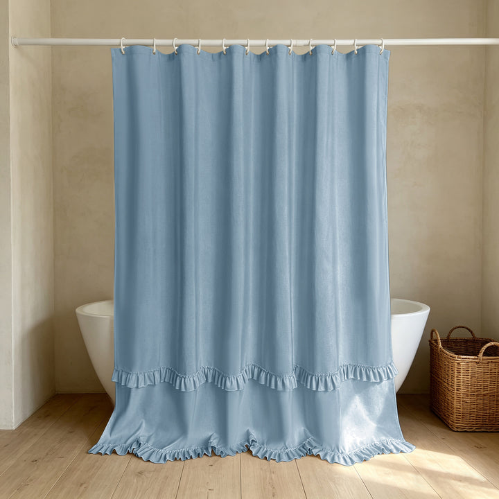 Elegant Ruffled Dusjforheng Skanto
