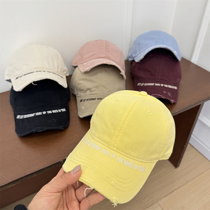 Herre Vintage Slitt Baseball Cap Skanto
