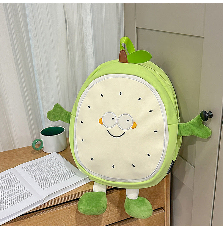 Plush Frukt-tema Skole Ryggsekk