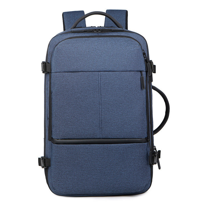 Praktisk laptopsekk med flere rom og innovativ organisering Skanto