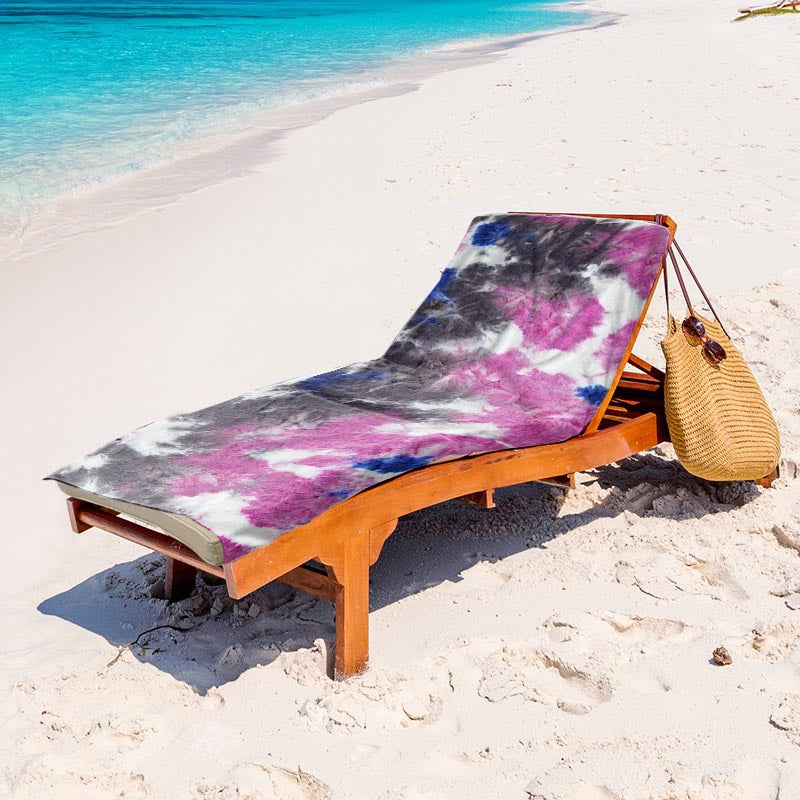Liegematte med luksuriøs TIE-DYE design Skanto