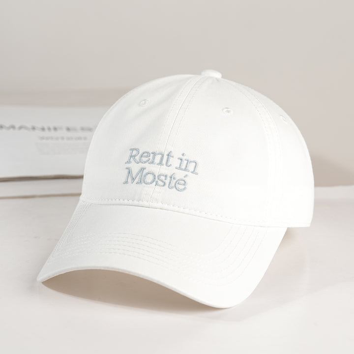 Dame bomull baseball cap med brodert Skanto tekst