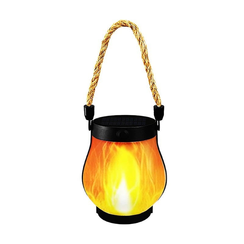 Unisex Solarbetrift Lantern i moderne ilddesignstil Skanto