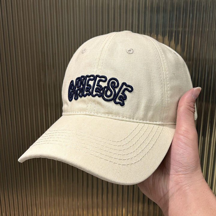 Unisex Brodert Bomull Twill Caps Skanto