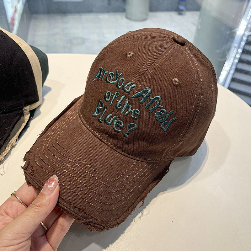 Kvinne Vintage-inspirert Brodert Caps Skanto