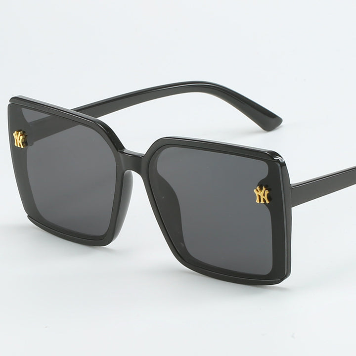 Dame Oversized-solbriller med elegante glass Skanto