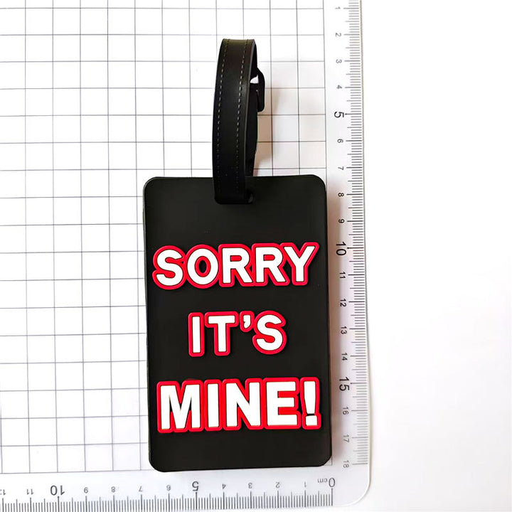 Unisex Funny Statement Luggage Tag Skanto