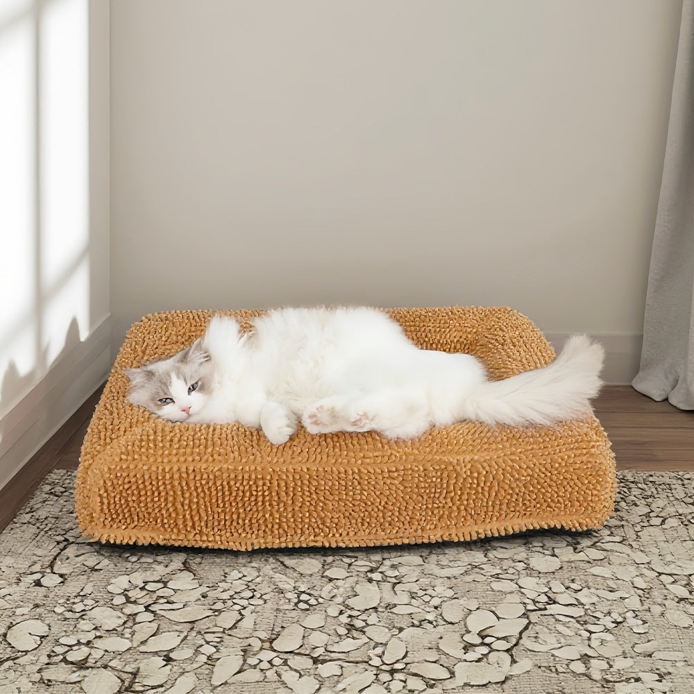 Plush ortopedisk hundeseng
