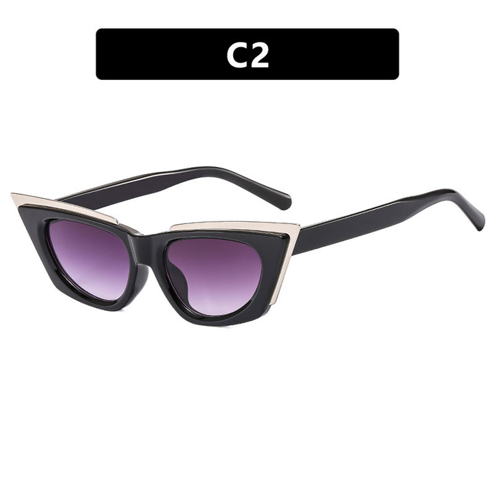 Damer ekstravagant Cat-Eye solbrille Skanto