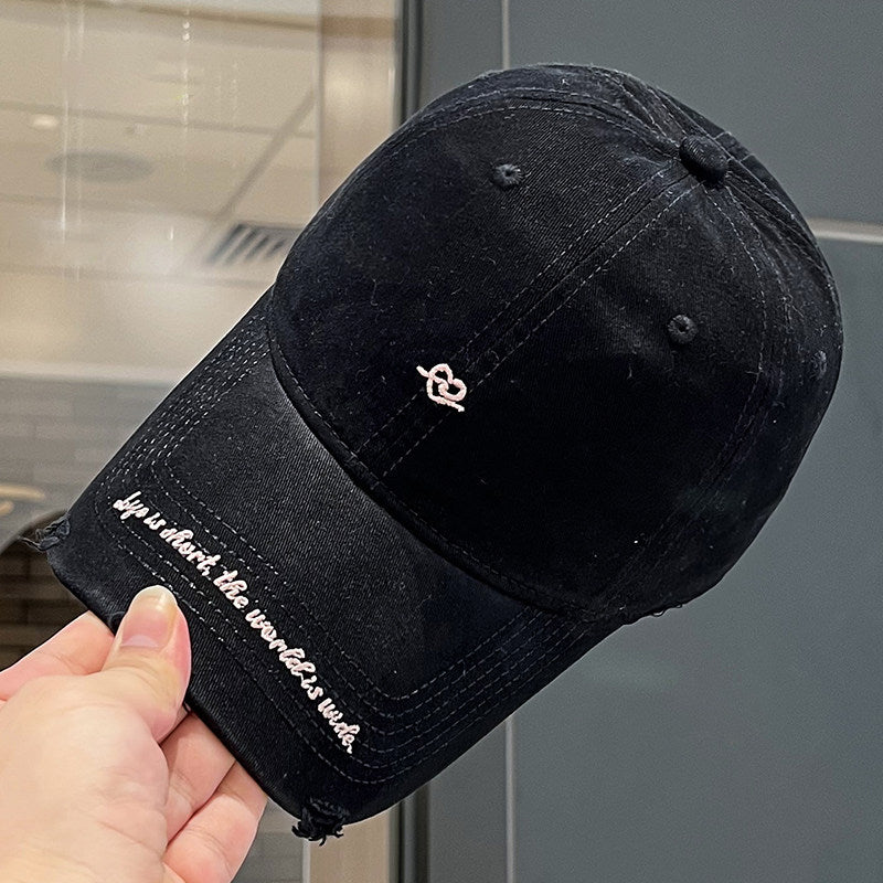 Kvinners slitt vintage stil baseball cap Skanto