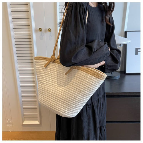 Elegant Strandbag med høykvalitets detaljer Skanto