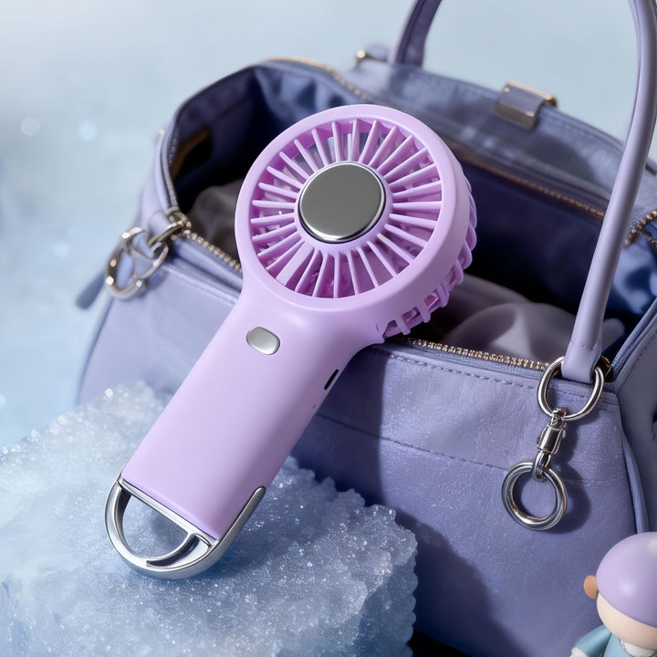 Bærbar håndvifte med USB-ladingsfunksjon og kjølemodus Skanto
