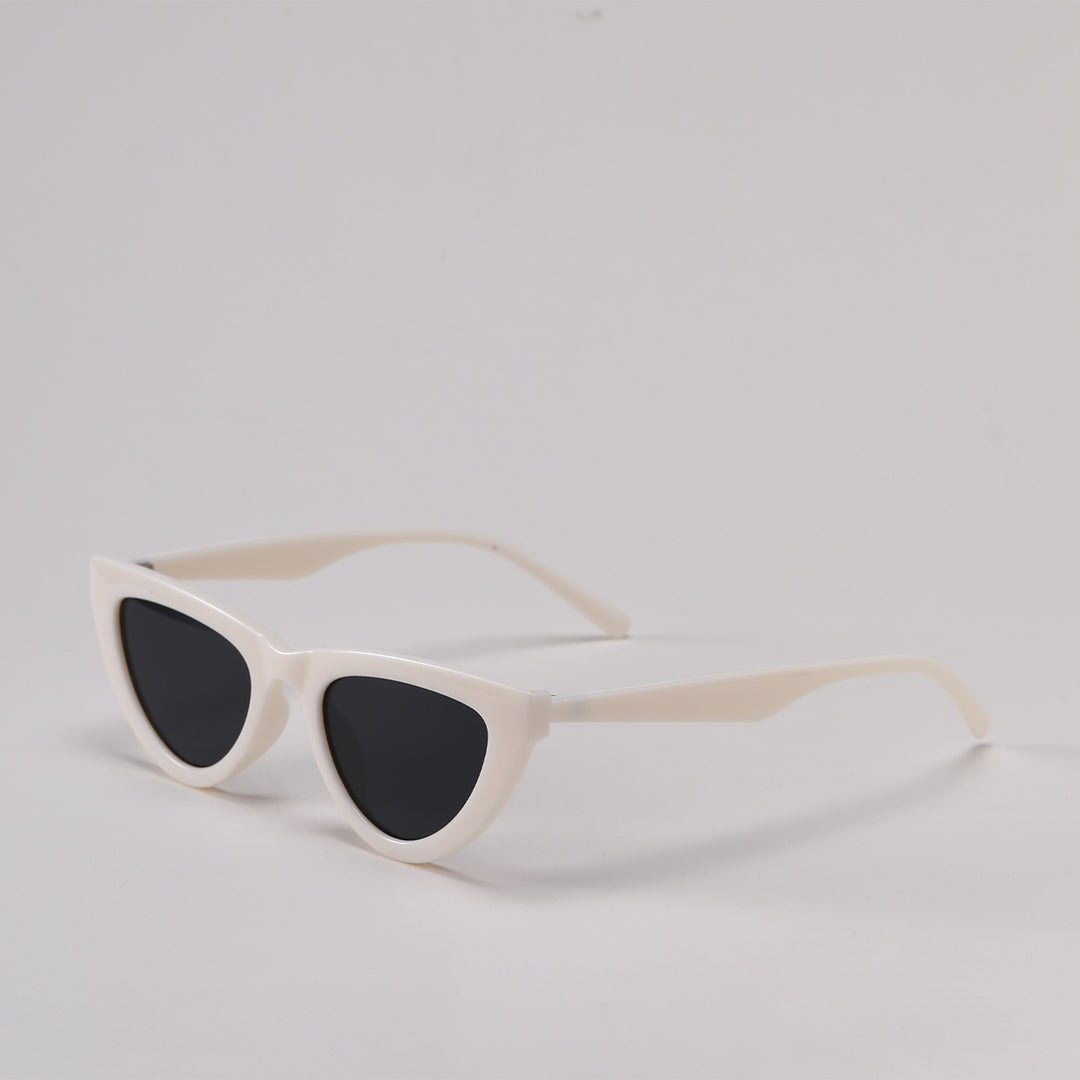 Dame Cat-Eye solbriller med moderne og lett ramme Skanto