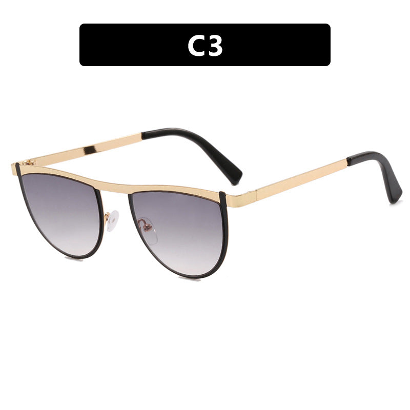 Dame elegant solbrille med moderne design og UV-beskyttelse Skanto