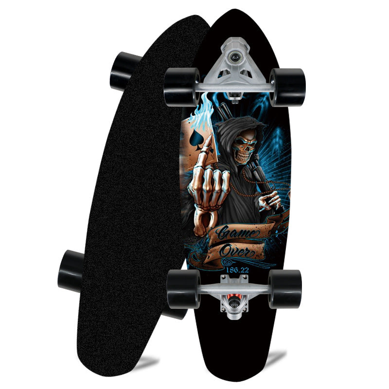 Mini Cruiser Skateboard med Ergonomisk Design Skanto