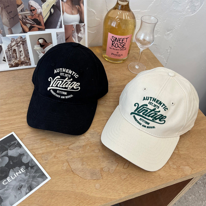 Men's Vintage-Inspired Cotton Baseball Cap Skanto