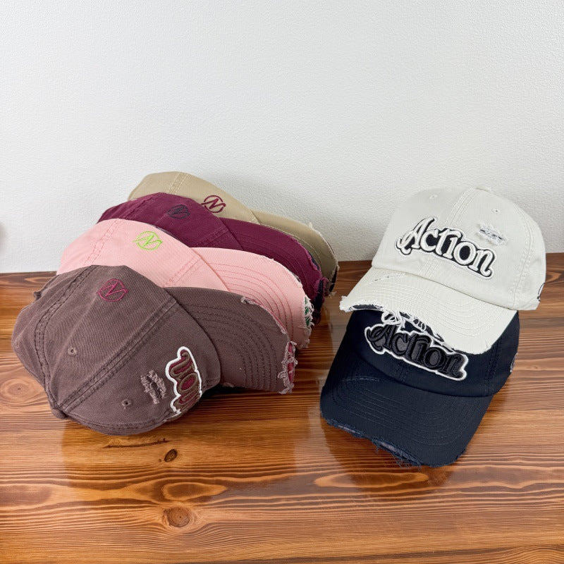 Herre Slitt Grafisk Baseball Caps Skanto 1784270841