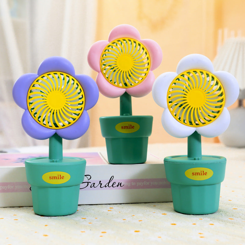 Dame Bærbar Mini-Ventilator med søtt dyredesign Skanto