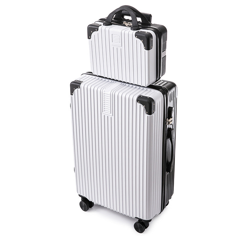 Men's Premium Dual-Layer Rolling Luggage Set Skanto