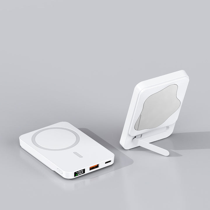 Bærbar powerbank med integrert speil Skanto