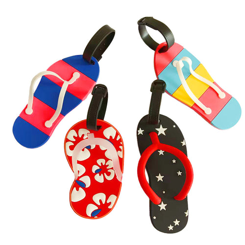 Unisex Bagasjelapp i kreativt Flip-Flop-design Skanto