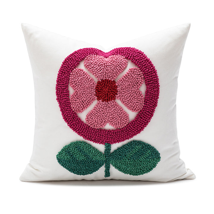 Women Decorative Pillowcase with Heart Pattern Skanto