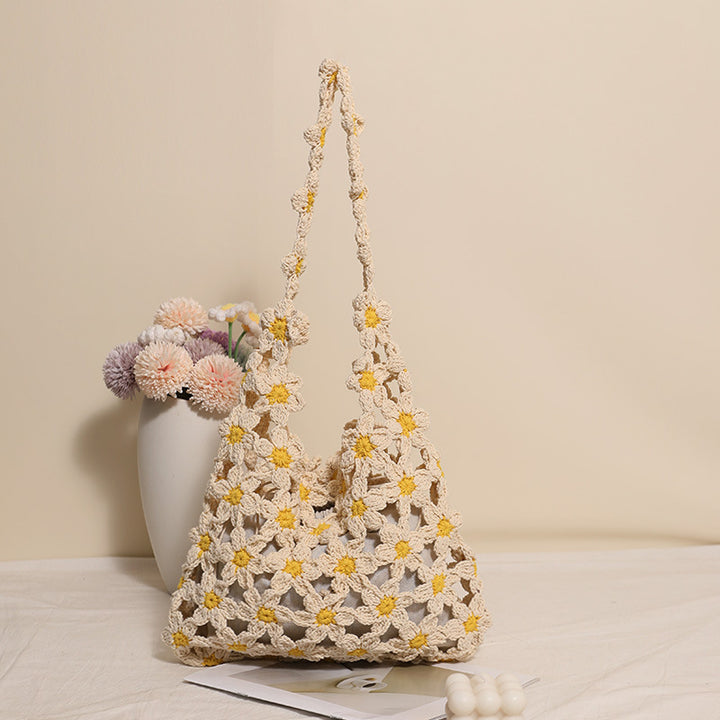 Heklet blomsterpose Skanto