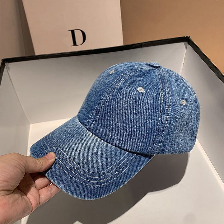 Kvinns Klassisk Denim Baseball Cap Skanto