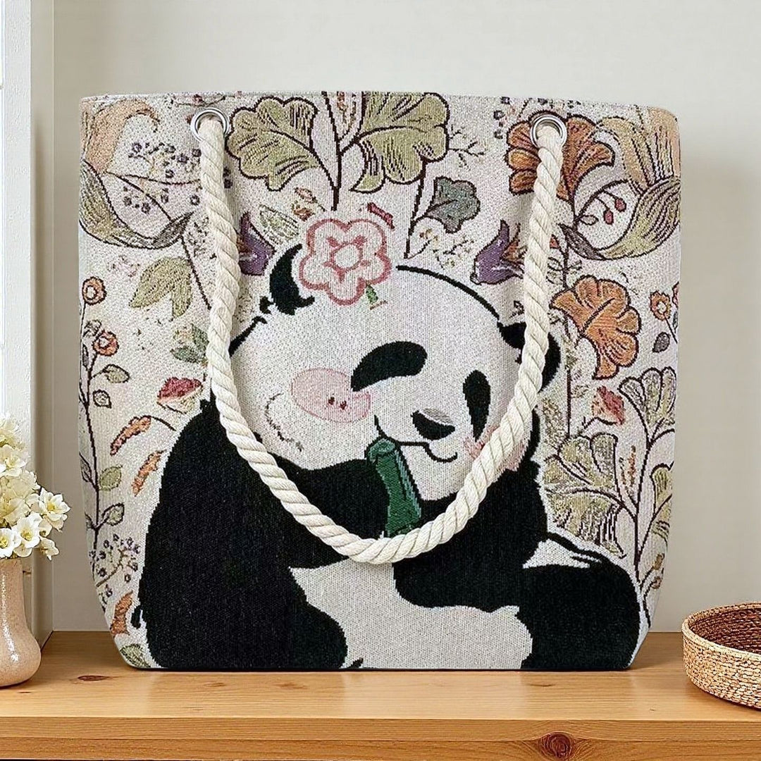 Trendete Kunstnerisk Bomullsbag Skanto