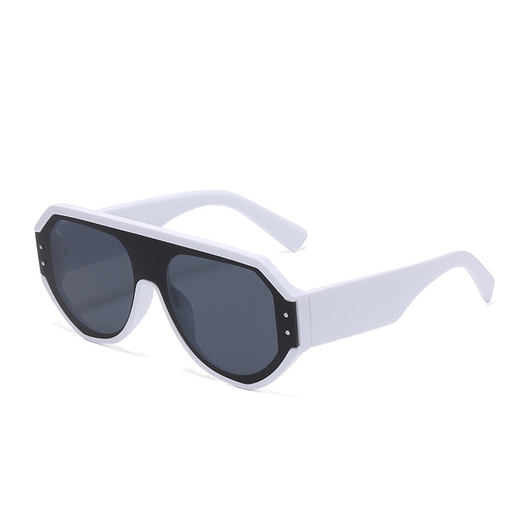 Men's Bold Frame Futuristic Sunglasses Skanto