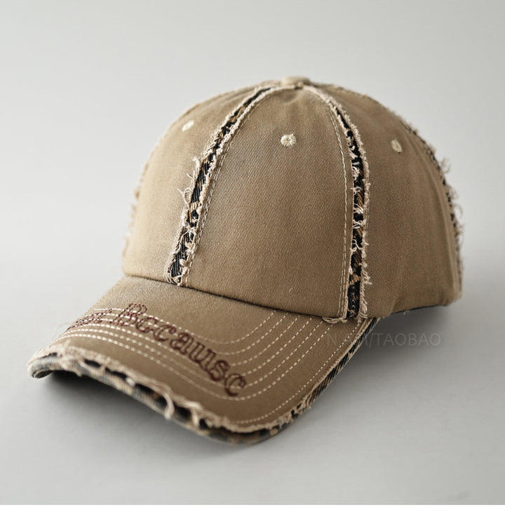 Men's Distressed Vintage-Inspirert Baseball Cap Skanto