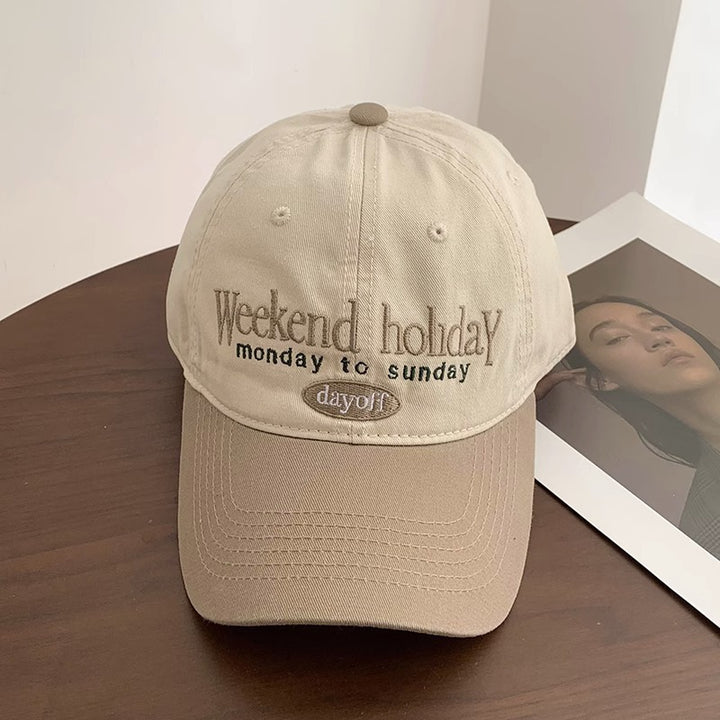 Dame Dame Casual Bomull Baseball Caps Skanto 1784084108