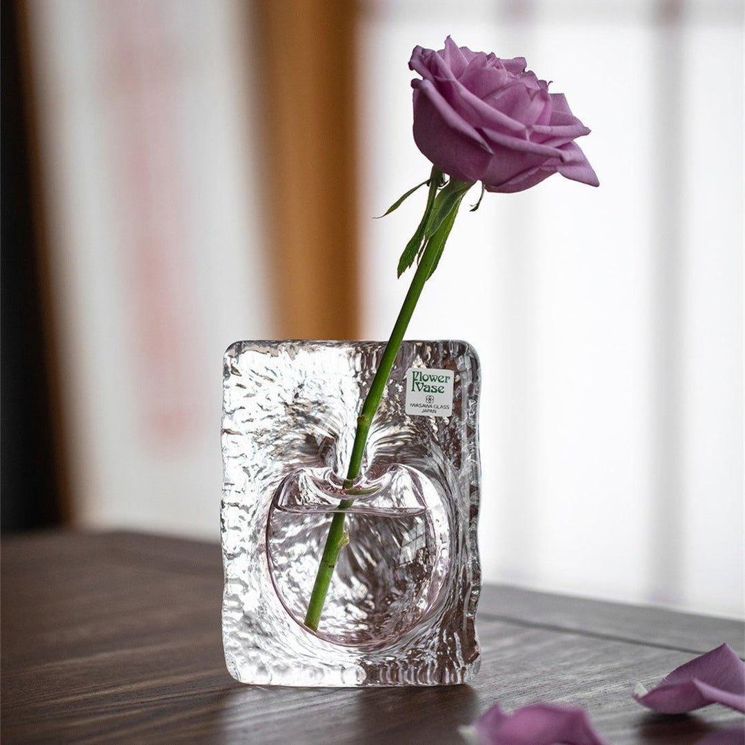 Japanske Iwasawa Håndlagde Hav Hjerte Glassvaser | Skanto