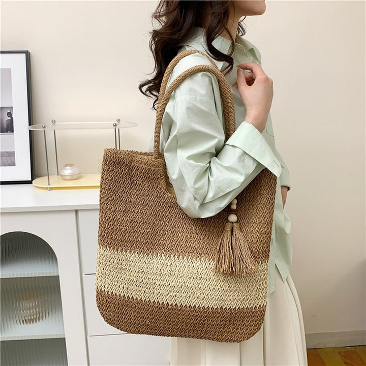 Trendene Flettet Håndveske Skanto