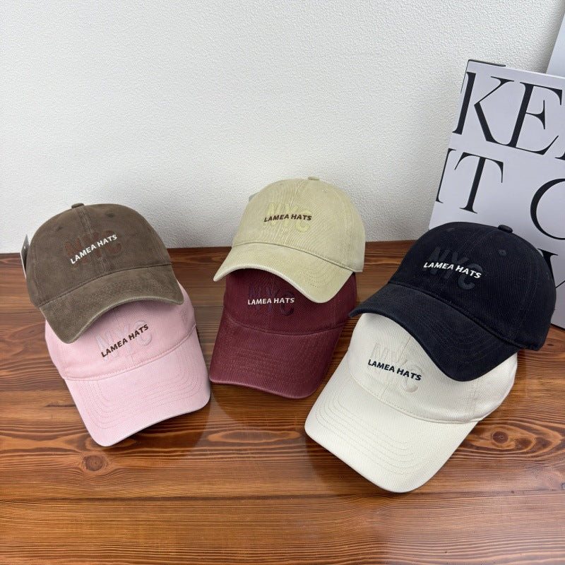 Herre Cordfløyels Baseball Caps Skanto