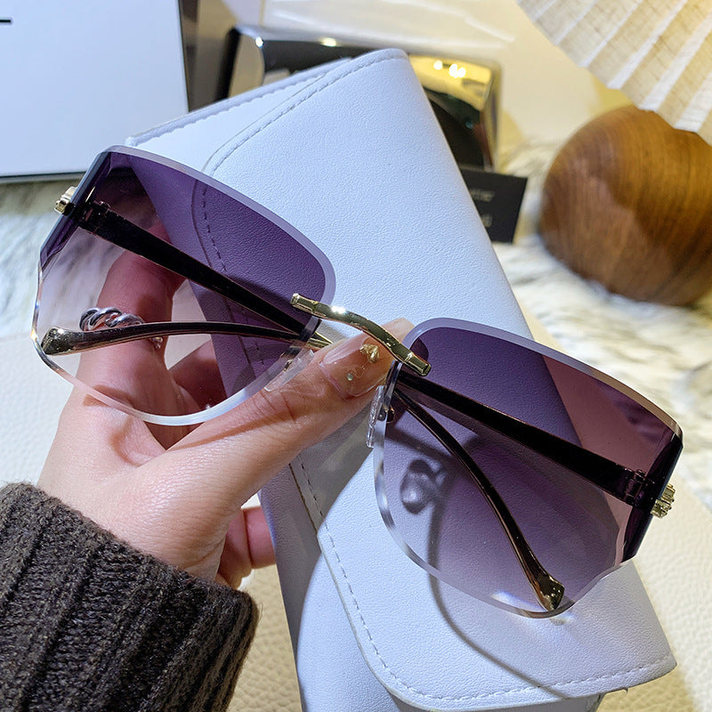 Dame eksklusiv geometrisk solbrille Skanto