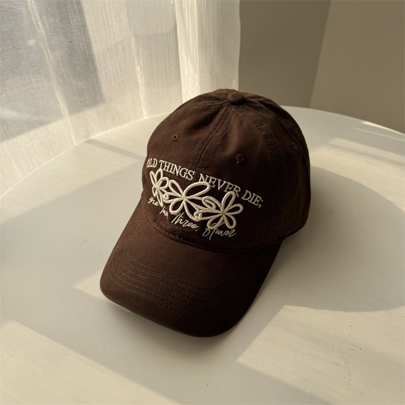 Kvinne Brodert Floral Baseball Cap Skanto 1783922211